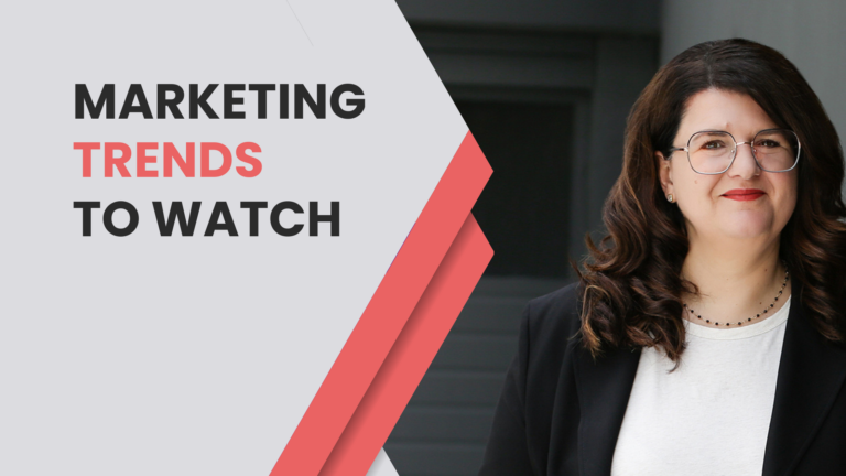 Alenka Mladina und Text: Marketing Trends to Watch